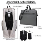 Garment Bags for Travel (Grey)