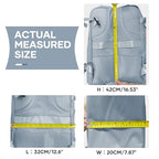 Travel Backpack For Women Men (25l / Gray Blue)