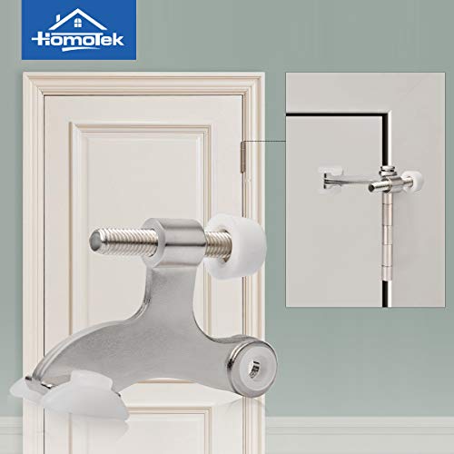 2 Pack Hinge Pin Satin Nickel Door Stopper (2 Pack / Satin Nickel)