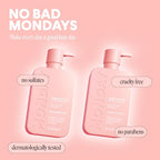 Smooth Shampoo + Conditioner Bathroom Set (12 Fl Oz (Pack of 2))