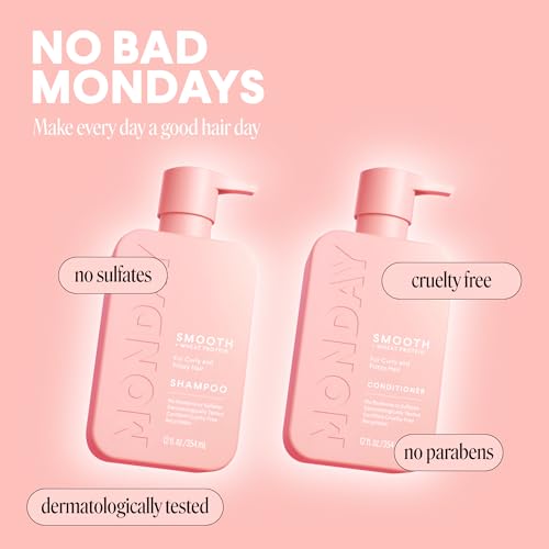 Smooth Shampoo + Conditioner Bathroom Set (12 Fl Oz (Pack of 2))