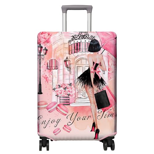 Travel Luggage Cover Suitcase Protector Fits 18 (D-1 / S(18-20in))
