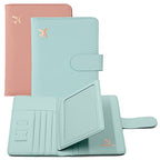 Passport Holder (Pink Aqua green)