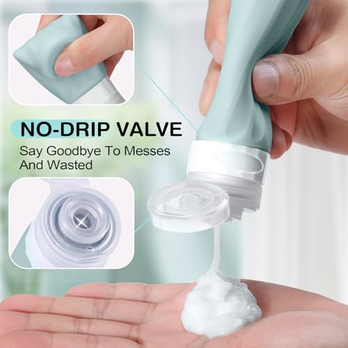 14pack Travel Bottles for Toiletries (Gray)