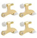 4 Pack Hinge Pin Bright Brass Door Stopper (4 Pack / Bright Brass)
