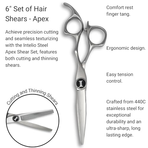 Apex 6" Hair Shears Set (Apex Cut + Thin 6")