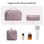 Travel Makeup Bag for Women (M-02Purple)