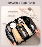 Travel Makeup Bag for Women (Bunny Bear)