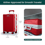 Carry on Luggage (Cherry Red / 22.5")