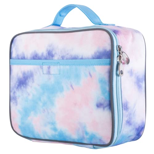 Tie Dye Lunch Box for Girls (Pink)