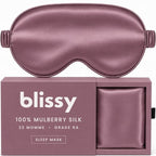 Silk Sleep Mask (Plum)