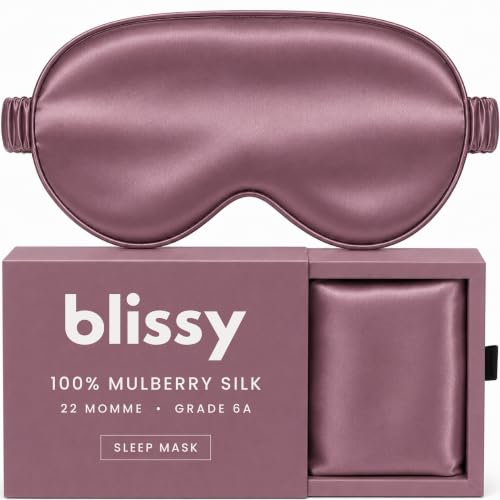 Silk Sleep Mask (Plum)