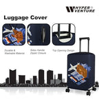 Travel Luggage Cover Suitcase Protector Fits 27 (Journey / L)