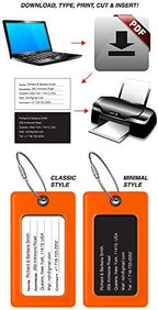 Luggage Tags Business Card Holder by TUFFTAAG - Image 5