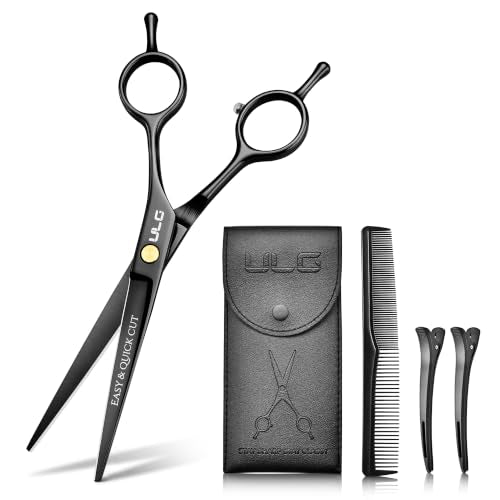 6.5" Black Premium Hair Scissors