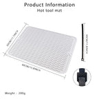 Oversize Silicone Heat Resistant Mat (Grey)