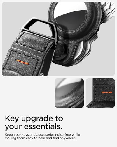for AirTag Key Organizer (Black (With Airtag Slot))