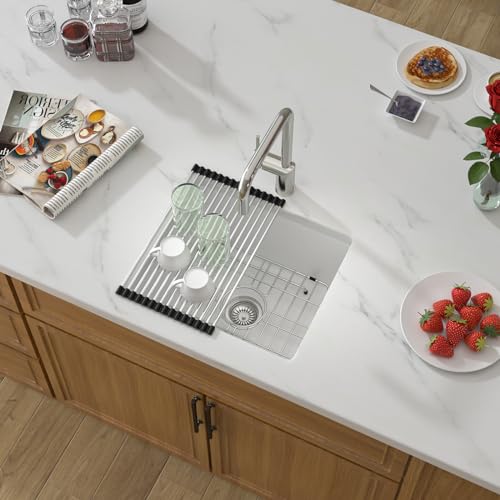 18 Granite Composite Bar Sink (White / 18x16 inches)