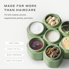Travel Containers Haircare Capsule Set (Eucalyptus / Haircare (Set of 3))