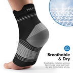 6 Pairs Compression Socks with Arch Support for Plantar Fasciitis (2 Black+2 Nude+2 Navy(6 Pairs) / Small (6 Pair))