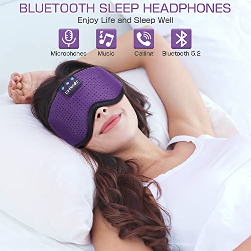 Sleep Headphones (Purple Silk)