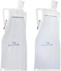 Survivor Filter Collapsible Water Bottles, Canteens 2 Pack by SurvivorFilter