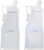 Survivor Filter Collapsible Water Bottles, Canteens 2 Pack by SurvivorFilter