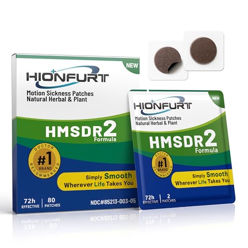 HMSDR2 80ct Motion Sickness Patches