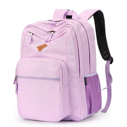 26L Backpack for College (Light Purple / 16.5 Inch)