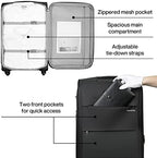Hanke 28 Inch Luggage with Spinner Wheels Expandable Large Suitcase with Wheels - Image 6
