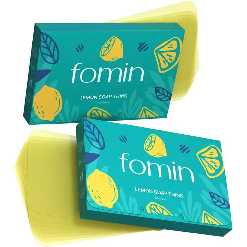 Paper Soap Sheets for Hand Washing (Lemon (Pack of 2))