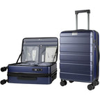 20 Inch Airline Approved Carry On Luggage (Navy)