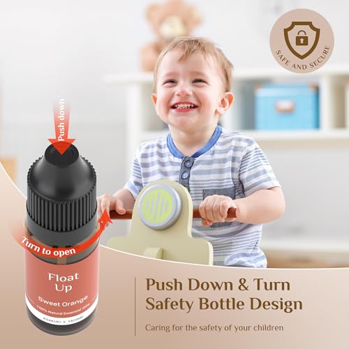 Essential Oil Diffuser for Home with Top 6 Essential Oil Sets (Golden)