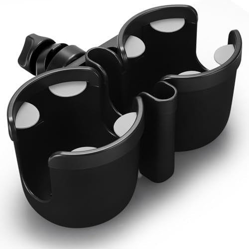 Stroller Cup Holder with Phone Holder (Double Holder-Other Shape)