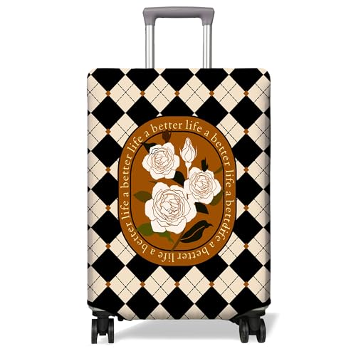 Travel Luggage Cover Suitcase Protector Fits 18 (Square-1 / S(18-20in))