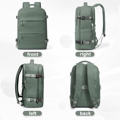 Large Travel Backpack For Women Men (30l / Olive Green)
