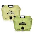 Camping Water Container (Beige & Green)