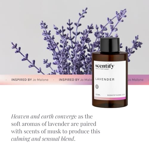 Lavender & Musk Aroma Oil Refill for Diffusers (3.38 Fl Oz (Pack of 1))