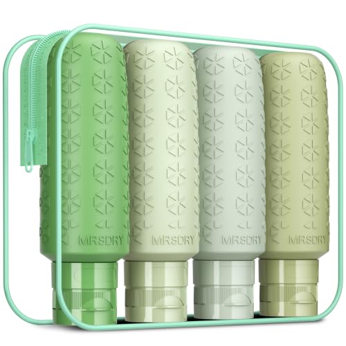 Travel Bottles for Toiletries (Green / 6 Ounces)