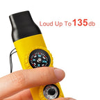 Emergency Survival Safety Whistle (Yellow)