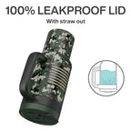 40 oz Camo Tumbler with Handle (Woodland Flag / 40 Ounces)