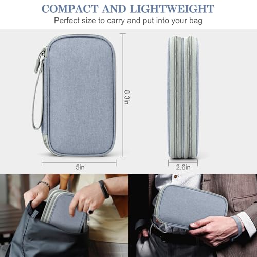 Electronic Organizer (8.3 x 5 x 2.6 inches / Light Grey)