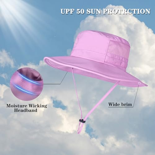 Unisex Adult Purple Fishing Hat (Purple)