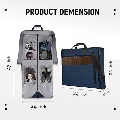 Travel Garment Bags (Blue)