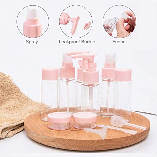 Travel Bottles Kit (pink)