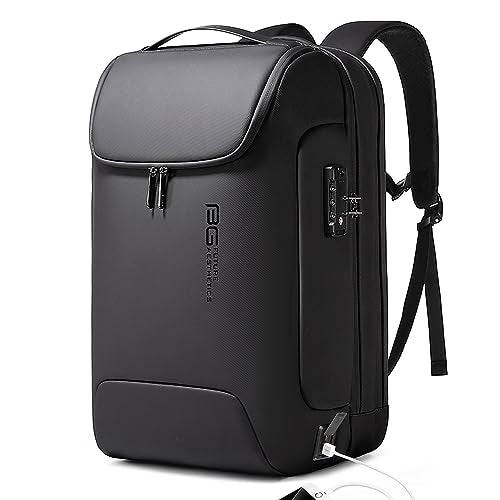 Men's Anti Theft Backpack (With Lock+USB / Black)