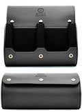 Watch Travel Case for Men Watch Roll for Travel Organizer and Display Watch Case (2-Slots / Gray)