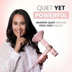Ionic Hair Dryer with Diffuser (Pink)