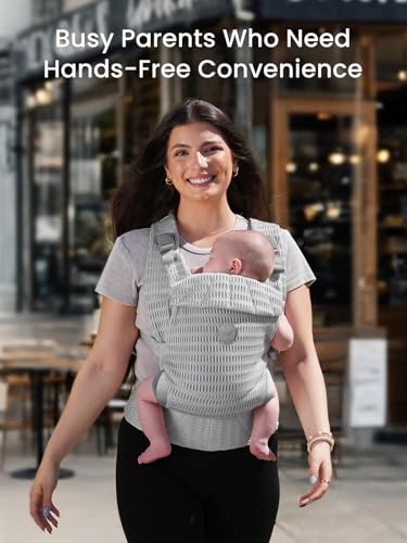 Baby Carrier Newborn to Toddler (Silver Grey)