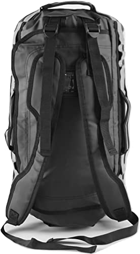 Trailhead Duffel Bag Shoulder Straps Waterproof Black (Medium 51 Liters / Black/Grey)